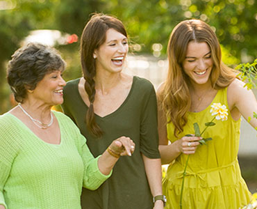 三位妇女外笑花